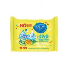 دستمال مرطوب نرم کننده کودک دافی - Dafi Aloe Vera Wet Wipes - کد2413 دستمال مرطوب نرم کننده کودک دافی - Dafi Aloe Vera Wet Wipes - کد2413